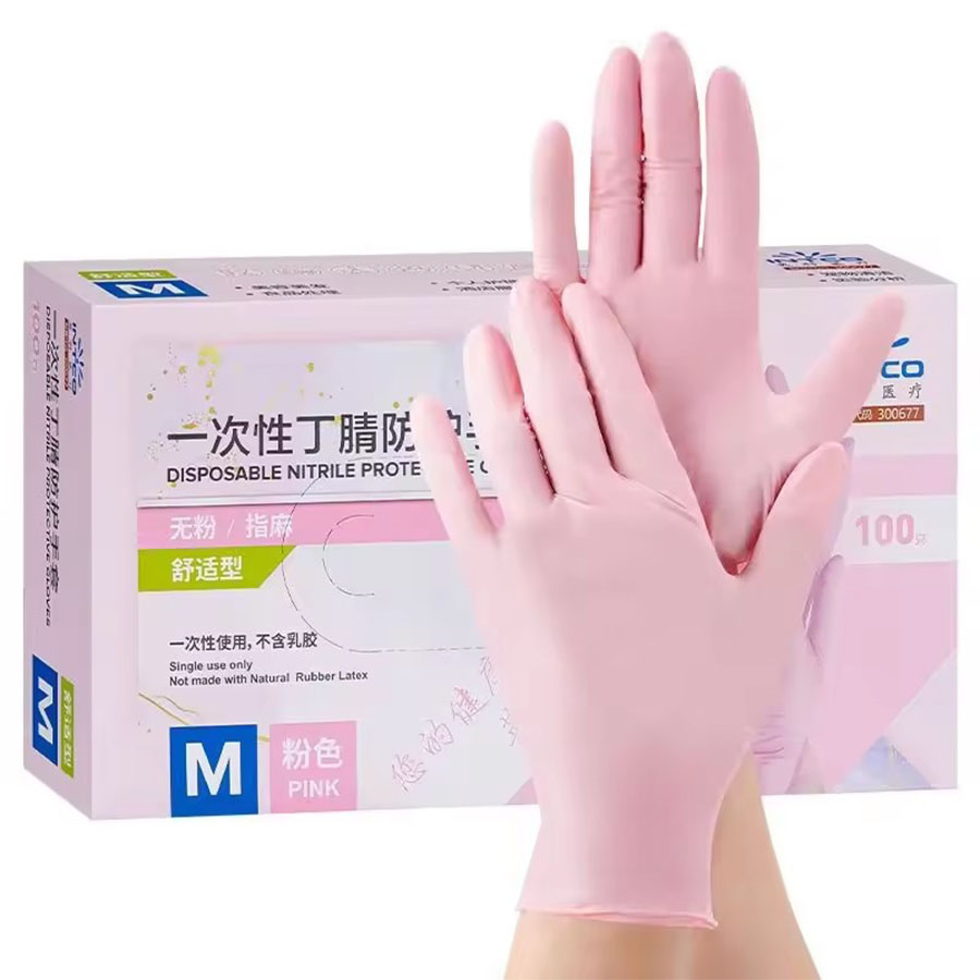 Rubber Glove Cleaning - 50/100 Unidades de Luvas de Nitrila