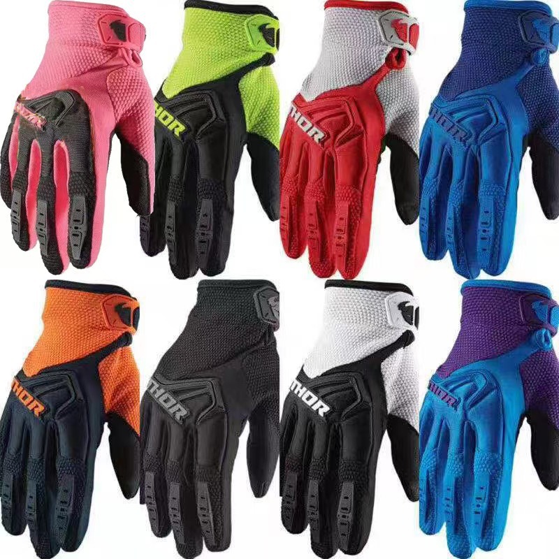 Cycling Glove Padded - Luvas de Motocross para Corrida Enduro