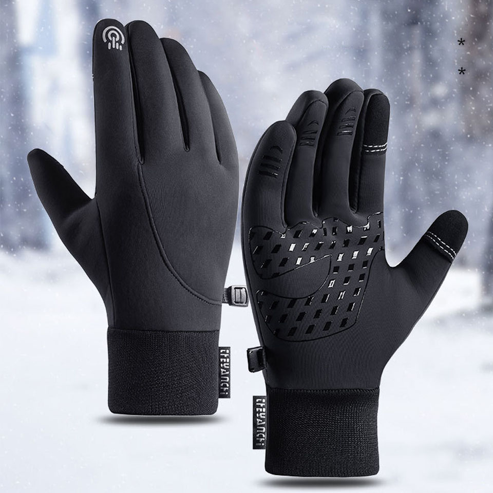 Ski Glove Waterproof - GTUBIKE Luvas de inverno para homens