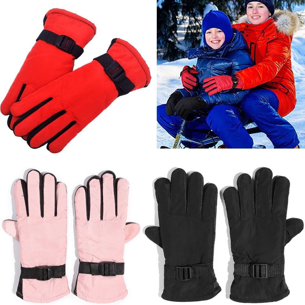 Ski Glove Waterproof - Novas crianças adulto inverno neve luvas