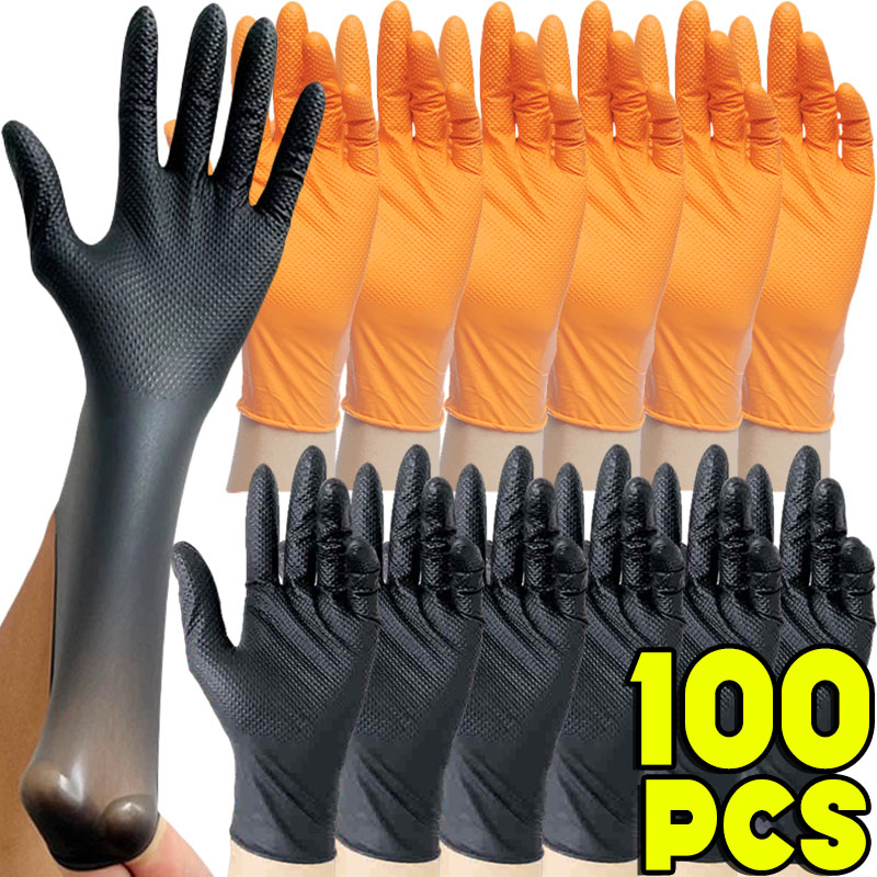 Nitrile Mechanic Glove - Luvas grossas de nitrilo resistentes, 8mil,
