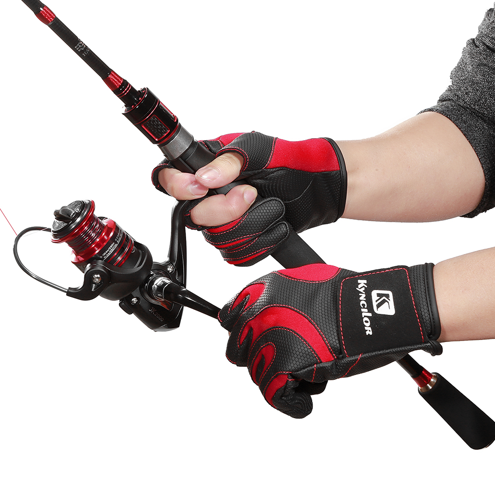Pesca sem dedos 3 dedos corte  - Cut Resistant Glove avaliação e preço