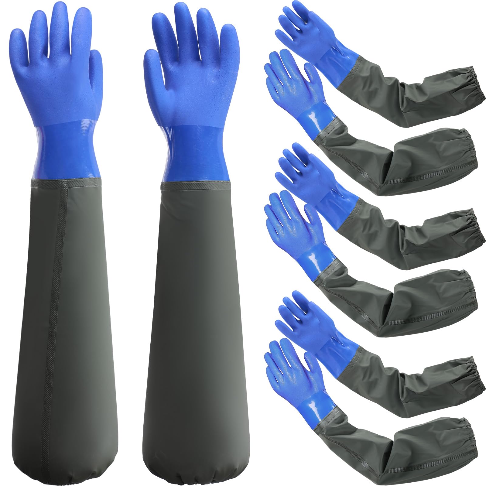 1 par longo à prova dwaterproo - Rubber Glove Cleaning avaliação e preço