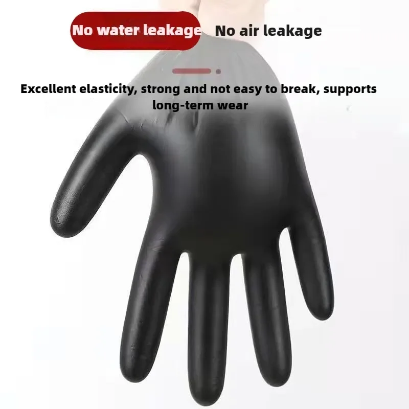 Luvas Descartáveis Pretas de N - Nitrile Mechanic Glove avaliação e preço