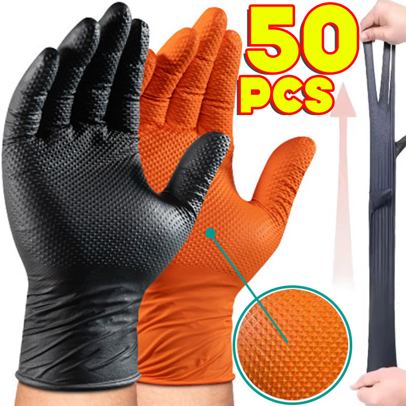 Luvas descartáveis industriais - Nitrile Mechanic Glove avaliação e preço