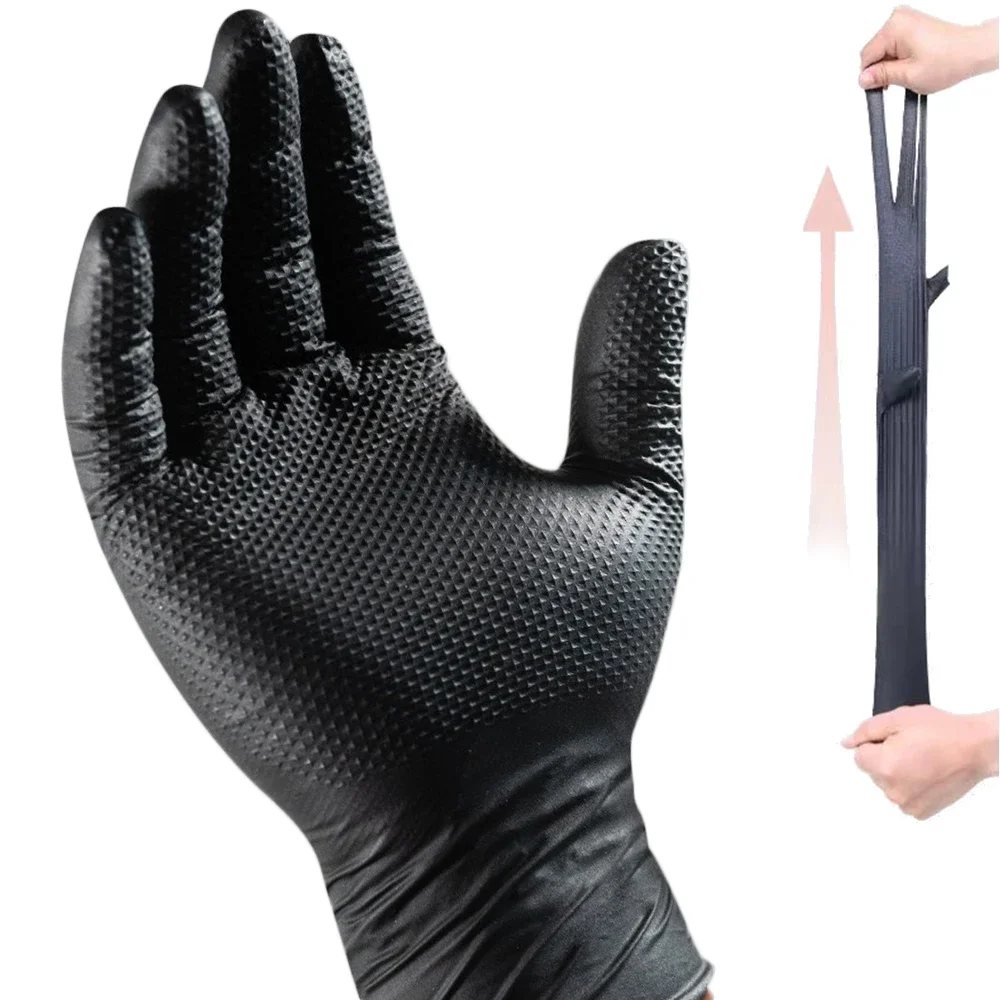 Luvas descartáveis industriais - Nitrile Mechanic Glove avaliação e preço