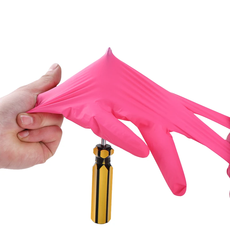 Luvas descartáveis de nitrilo  - Nitrile Mechanic Glove avaliação e preço
