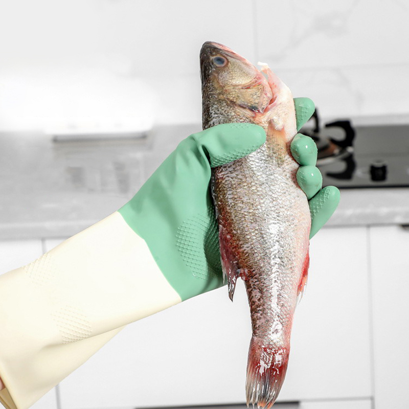 Luvas de cozinha espessadas, l - Rubber Glove Cleaning avaliação e preço