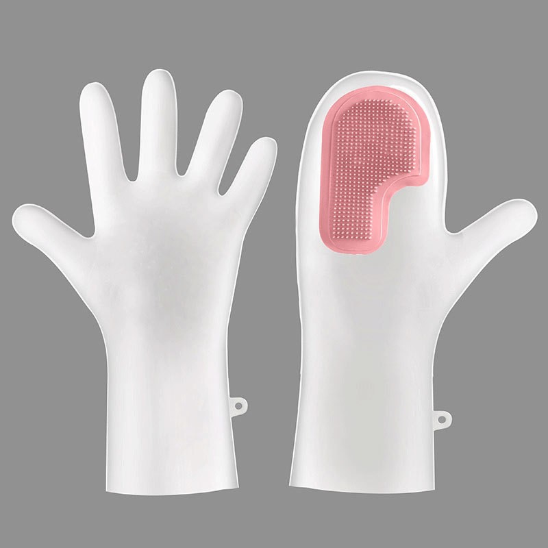 Luvas mágicas de borracha à pr - Dish Glove Rubber avaliação e preço