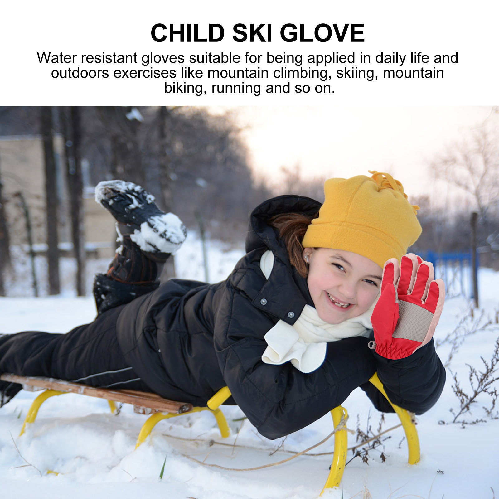 1 par de luvas infantis de inv - Winter Glove Insulated avaliação e preço