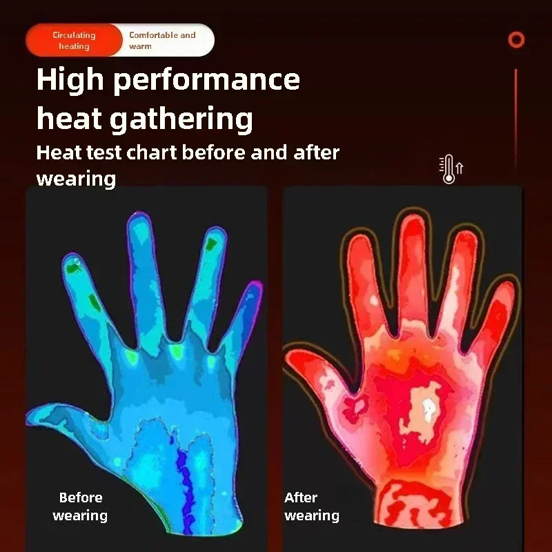 Luvas elétricas aquecidas luva - Ski Glove Waterproof avaliação e preço