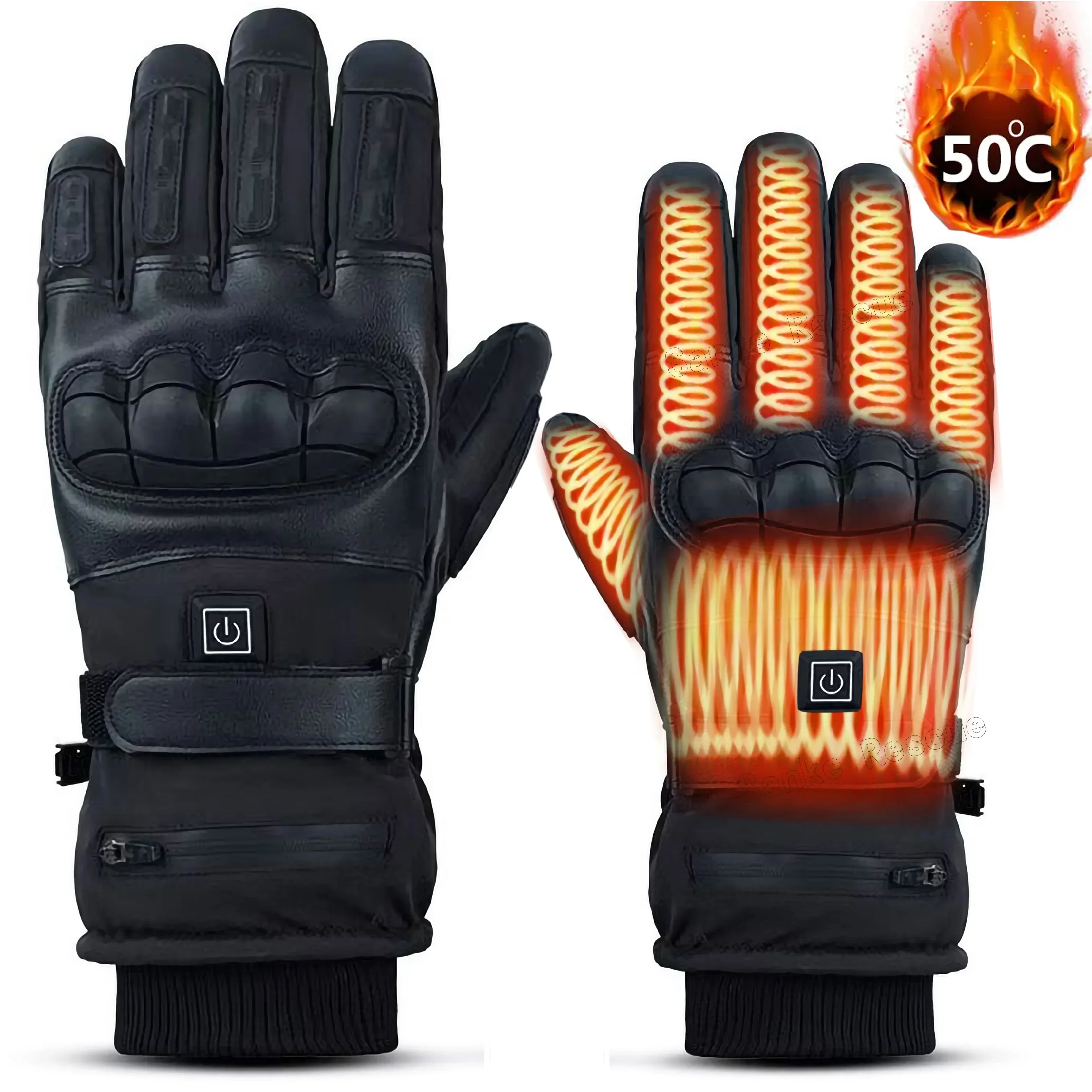 Luvas elétricas aquecidas luva - Ski Glove Waterproof avaliação e preço