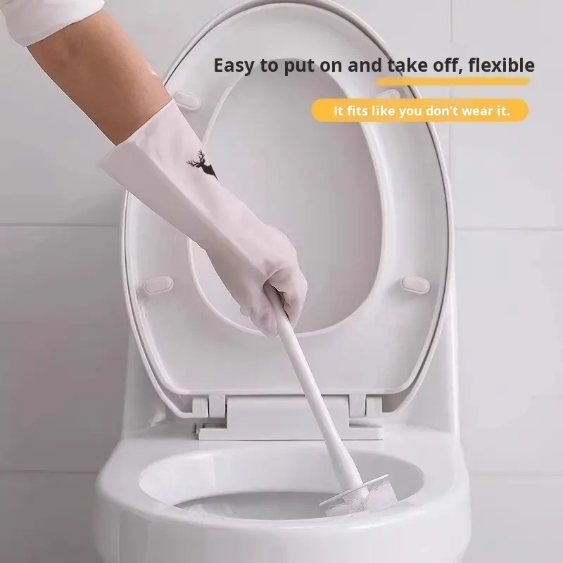 Luvas de limpeza doméstica à p - Rubber Glove Cleaning avaliação e preço